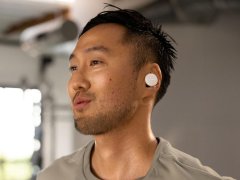 Denon PerL Pro bežične slušalice u uhu bijele boje