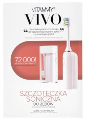 Vitammy TOW016698 Vivo bijela sonična četkica za zube