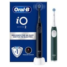 Oral-B Oral-B iO 2 Night crna i šumsko zelena električna četkica za zube