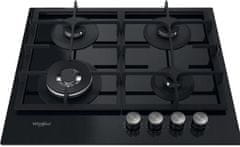 Whirlpool GOFL629NB1 Plinska ploča za kuhanje s više razina plamena, dvostruka kruna, wok plamenik 59 cm