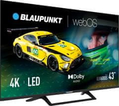 Blaupunkt 43ULW6000S 43" 4K webOS HDR10 LED TV crni