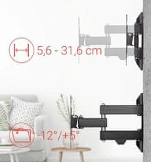 Hama LCD/LED VESA 200x200 Fullmotion nosač za 48" TV