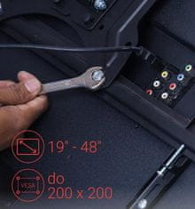 Hama LCD/LED VESA 200x200 Fullmotion nosač za 48" TV