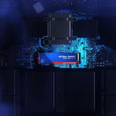 SanDisk WD Blue SN5100 1TB SSD plavo-crveni