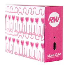 PPA 107-RW Music Cube Robbie Williams Edition Bluetooth zvučnik crne/ružičaste boje