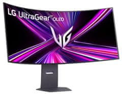 LG UltraGear 45GX950A-B 45 WUHD OLED monitor 0.03ms 330Hz (WFHD) 165Hz (WUHD) FreeSync Premium Pro G-Sync crni