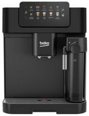Beko CaffeExperto CEG7304B aparat za kavu s tlakom od 19 bara, čelični mlinac, crni
