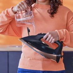 Philips DST7510/80 Azur Series 7500 3000 W Parno glačalo Keramička ploča za glačanje Tamnoplava i crna