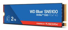 SanDisk WD Blue SN5100 2TB SSD plavo-crveni