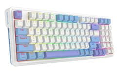 Redragon K664WBP-RGB-PRO Gloria Pro tipkovnica bijela-ljubičasta-plava
