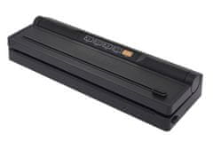 Black Matt kompaktni vakuumski aparat za zatvaranje, crni