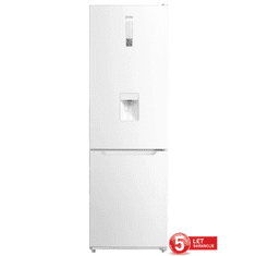 VOX electronics NF4035WE kombinirani hladnjak, E klasa, H:224 L, Z:86 L, dozator vode, bijeli