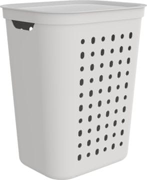Rotho Rotho JONA Plastična Košara za Rublje 55L – Bijela
