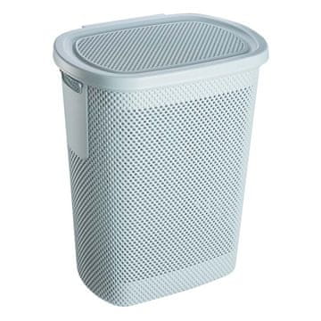 keeeper Plastična košara za prljavo rublje 58 L, plava, 47,5×36×57,5 cm