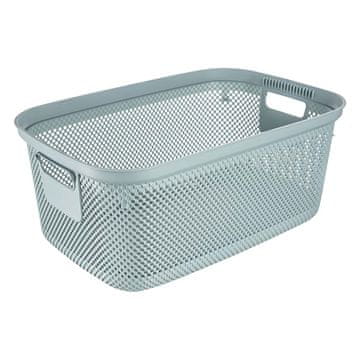 keeeper Pravokutna plastična košara za čisto rublje 53×34,5×22,5 cm, plava, 41 l