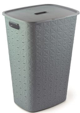CURVER Košara za Rublje Softex 56L - Zelena, Reciklirani Materijali