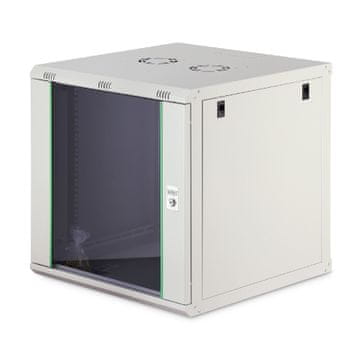 Digitus zidni ormar 12U 638 600x600 sivi sastavljen DN-19 12U-6/6-EC