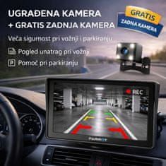 X5300 auto zaslon 7” CarPlay Android Auto | kamera | Dual Bluetooth | WiFi GPS | za automobil