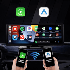 Farrot FARROT 10.26" zaslon za auto CarPlay Android Auto Bluetooth WiFi GPS, IPS dodirni zaslon, 2× nosač