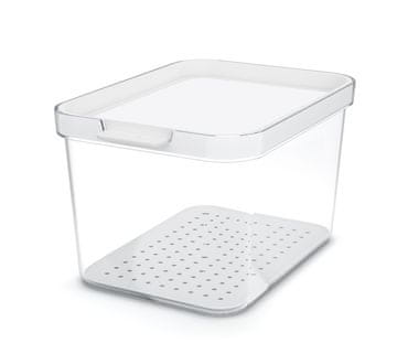 Rotho CAUMA Organizator za Hladnjak, 2,15 L, Transparentni Plastični Spremnik