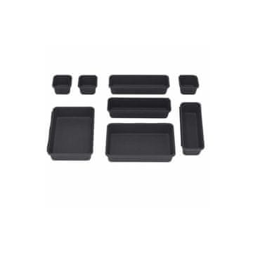 Springos Set organizatora za ladice 8 kom crni Springos HA3056