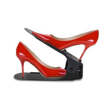 Springos SPRINGOS HA3010 Organizator držač za cipele, crni, podesive visine, do vel. 43