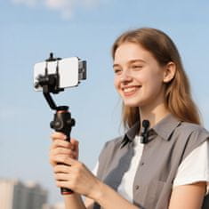 Borofone BFK16 bežični lavalier mikrofon Lightning, crni