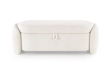Halmar Stolica s prostorom za pohranu FICARIA stool with storage space cream (1P=1SZT)