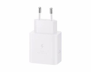 Samsung Type-C adapter, brzo punjenje, 45 W, USB-C, bijeli + kabel (EP-T4511XWEGEU)