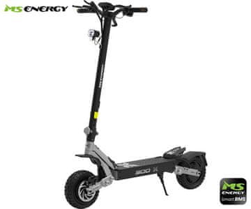 MS ENERGY Thrust 300X električni romobil, 2x 300W motor, do 60km, 720Wh, srebrno-crni (MS-ENERGY-ES-THRUST-300X)