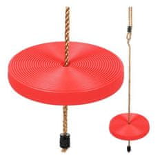 Kruzzel Dječja okrugla ljuljačka s podesivim užetom