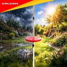 Kruzzel Dječja okrugla ljuljačka s podesivim užetom