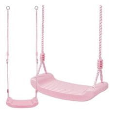 Kruzzel Dječja plastična vrtna ljuljačka - ružičasta