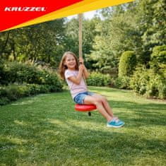 Kruzzel Dječja okrugla ljuljačka s podesivim užetom