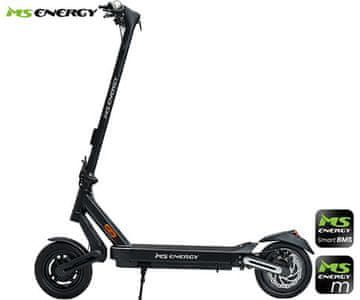 MS ENERGY Mentor 500 električni romobil, 500W motor, do 35km, 374Wh, crni (MS-ENERGY-ES-MENTOR-500-BK)