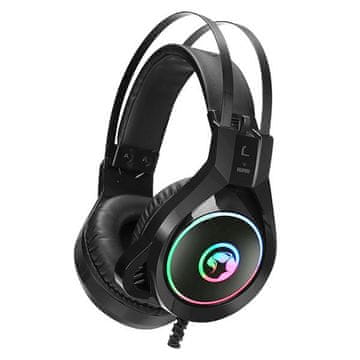 Marvo HG8901 RGB USB gaming crne slušalice