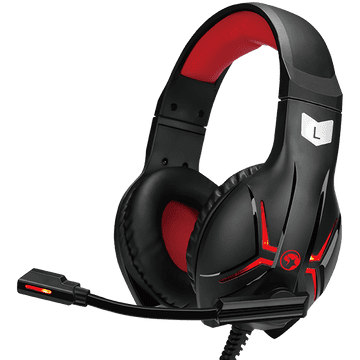 Marvo HG8928 LED USB crne lagane gaming slušalice