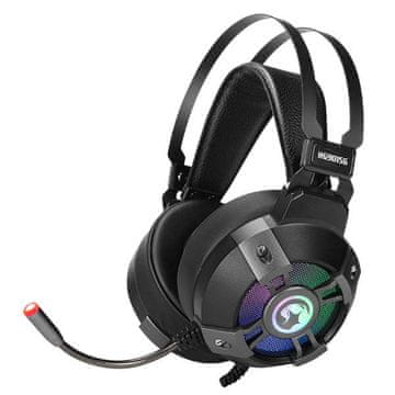Marvo Scorpion HG9015G USB 7.1 Virtual Surround Sound gaming slušalice s dinamičkim RGB osvjetljenjem