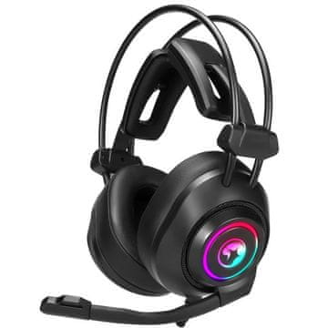 Marvo HG9056 7.1 RGB USB crne gaming slušalice s mikrofonom