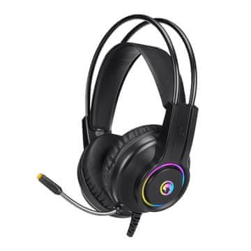 Marvo HG8935 RGB USB crne stereo slušalice za igranje