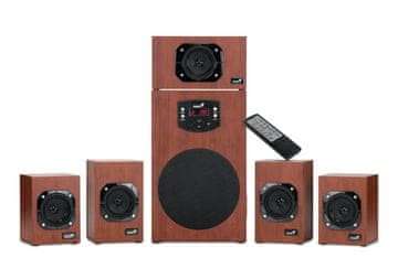 Genius SW-HF5.1 4600 II (31730016400) 5.1, 100 W drveni, zvučnici