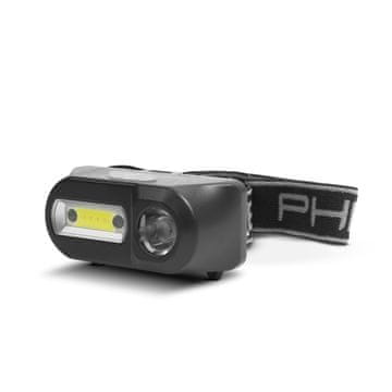 PHENOM USB COB + XPE LED punjiva naglavna lampa sa senzorom pokreta