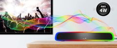 Genius 200BT (31730045400) 5.1 BT RGB Soundbar crni, zvučnik