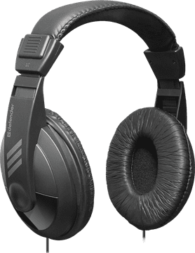 Defender Gryphon 751 (63751) slušalice s regulacijom glasnoće, crne