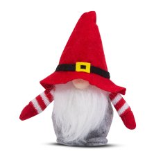 Family Božićni skandinavski vilenjak s crvenim šeširom - 10 x 9 x 15 cm
