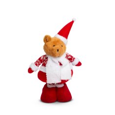 Family Božićni medvjedić - 45 - 65 cm - samostojeći