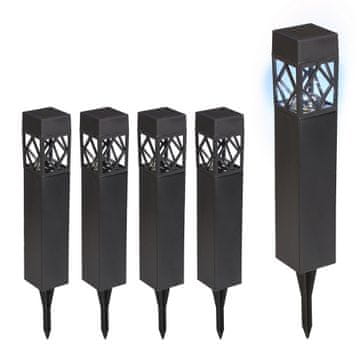 Northix Solarne LED vrtne lampe sa senzorom sumraka za vrt