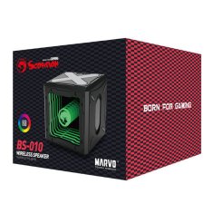 Marvo BS-010 Cube, 5W, RGB, prijenosni Bluetooth zvučnik