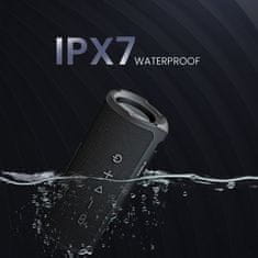 HiFuture RIPPLE prijenosni Bluetooth zvučnik 30 W 12 sati vodootpornosti IPX7, TWS, BT 5.3 CRVENI