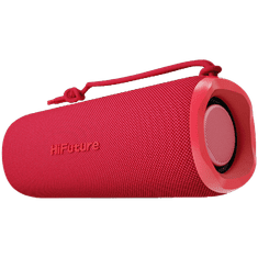 HiFuture ALPHA prijenosni Bluetooth zvučnik 20W IPX7 vodootporan, 12 sati reprodukcije, Bluetooth 5.3 TWS crveni